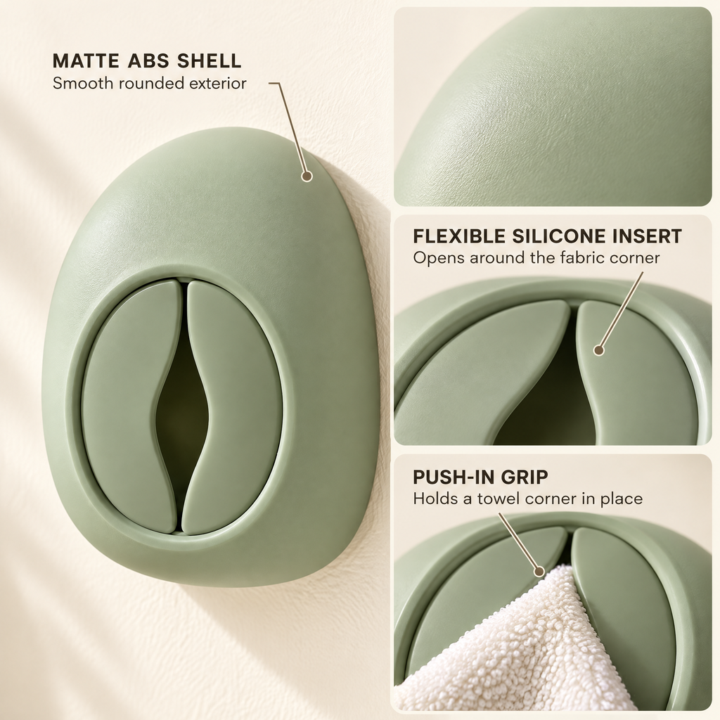 Aurevith™ Wall-Mounted Storage Clip