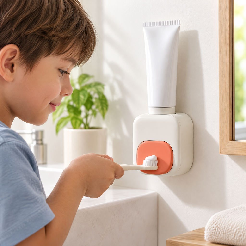 Aurevith™ Wall-Mounted Toothpaste Holder