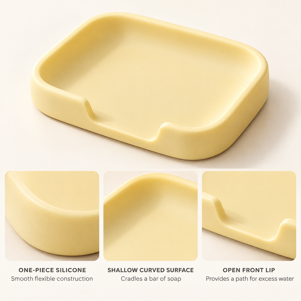 Aurevith™ Minimalist Soap Dish